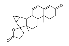 6,7-脱亚甲基-6,7-脱氢屈螺酮 结构式