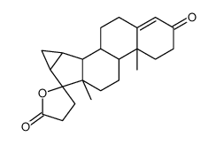 6,7-脱亚甲基屈螺酮 结构式