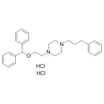 GBR 12935 dihydrochloride 结构式