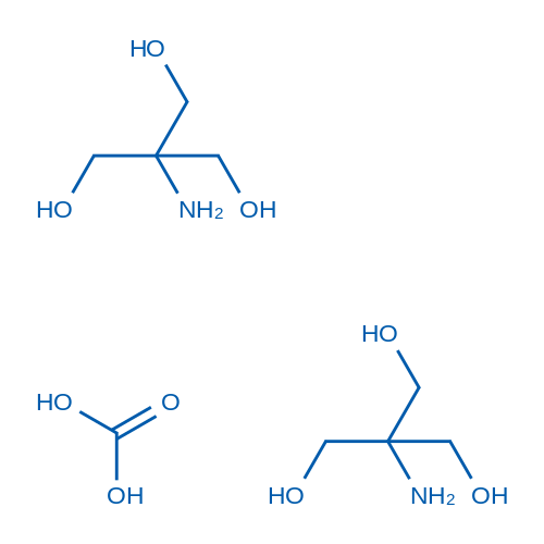 三羟甲基氨基甲烷碳酸盐 结构式