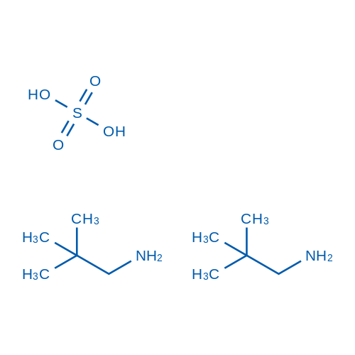 2,2-二甲基-1-丙胺磺酸盐 结构式