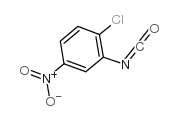 2-氯-5-硝基苯基异氰酸酯 结构式