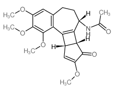 β-Lumi (-)-秋水仙碱 结构式