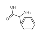 α-氨基苯乙酸 结构式