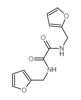 N1,N2-双(呋喃-2-基甲基)草酰胺 结构式
