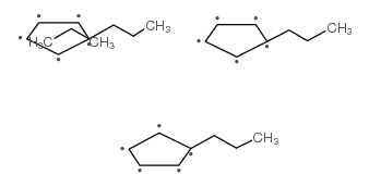 三(异丙基环戊二烯)镨(III) 结构式