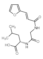 FA-Gly-Leu-OH 结构式