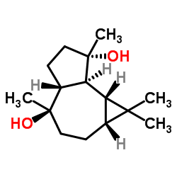 4,10-Aromadendranediol 结构式