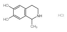 (+/-)-Salsolinol Hydrochloride 结构式
