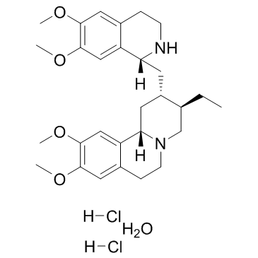 Emetine dihydrochloride hydrate 结构式