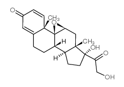 泼尼松龙环氧 结构式