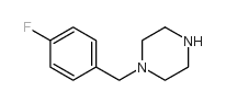 1-(4-氟苄基)哌嗪 结构式