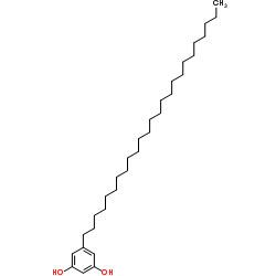 5-Pentacosylresorcinol 结构式