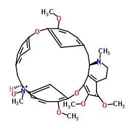 Isotetrandrine N-2'-oxide 结构式