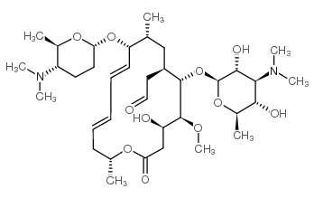 新螺旋霉素I 结构式