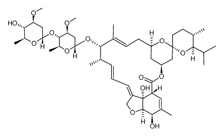 阿维菌素B1b 结构式