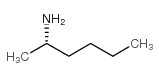 (S)-2-己基胺 结构式