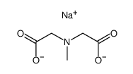 N-甲基亚氨基二乙酸二钠盐 结构式
