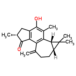Jatropholone B 结构式
