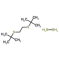 1,2-双(叔丁基硫代)乙烷硼烷络合物 结构式