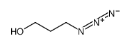 3-叠氮基丙-1-醇 结构式