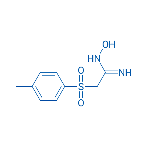 2-(羟基亚氨基)-1-((4-甲基苯基)磺酰基)-2-乙胺 结构式