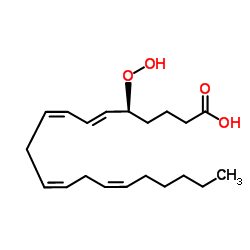 5(S)-HPETE 结构式