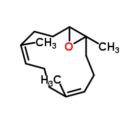 环氧柏木烷 结构式