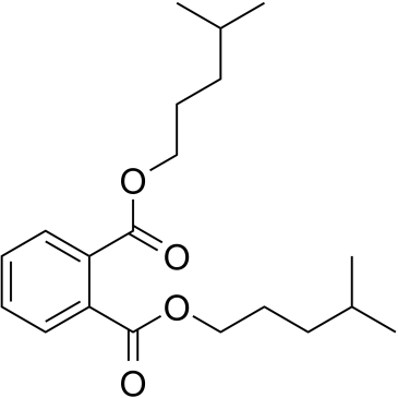邻苯二甲酸二异己酯 结构式