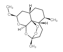 α-蒿甲醚 结构式