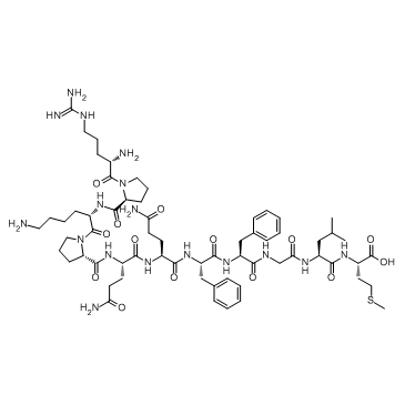P物质游离酸 结构式