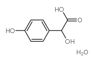 DL-4-羟基扁桃酸单水化合物 结构式