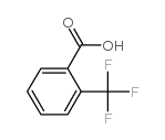 (三氟甲基)苯甲酸 结构式