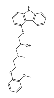 卡维地洛杂质 结构式
