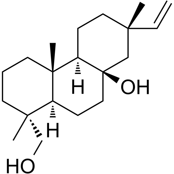 15-异海松烯-8,18-二醇 结构式
