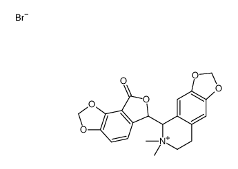 (-)-Bicuculline methobromide 结构式