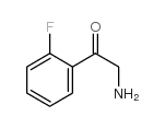 2-氨基-2'-氟苯乙酮 结构式
