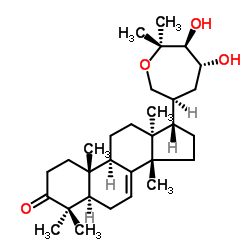 鬃毛酮 结构式