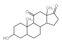 11-酮本胆烷醇酮 结构式