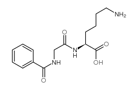 马尿酰赖氨酸 结构式