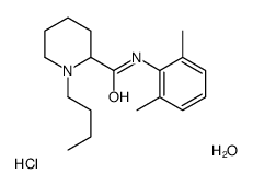 盐酸布比卡因一水合物 结构式