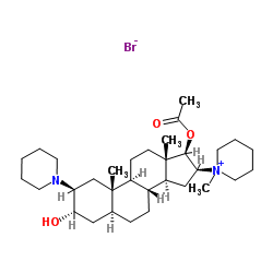 3-脱乙酰基维库溴铵 结构式