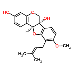 刺桐酚素 结构式