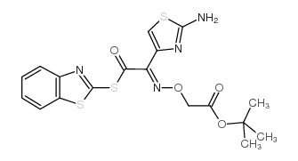 头孢克肟侧链酸活性酯 结构式