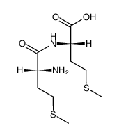 D-蛋氨酰-L-蛋氨酸 结构式