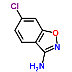 6-氯-3-氨基苯并异恶唑 结构式