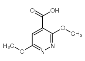 3,6-二甲氧基哒嗪-4-甲酸 结构式