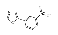 5-(3-硝基苯基)噁唑 结构式