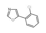 5-(2-氯苯基)噁唑 结构式