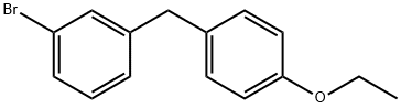 1-溴-3-(4-乙氧基苄基)苯 结构式